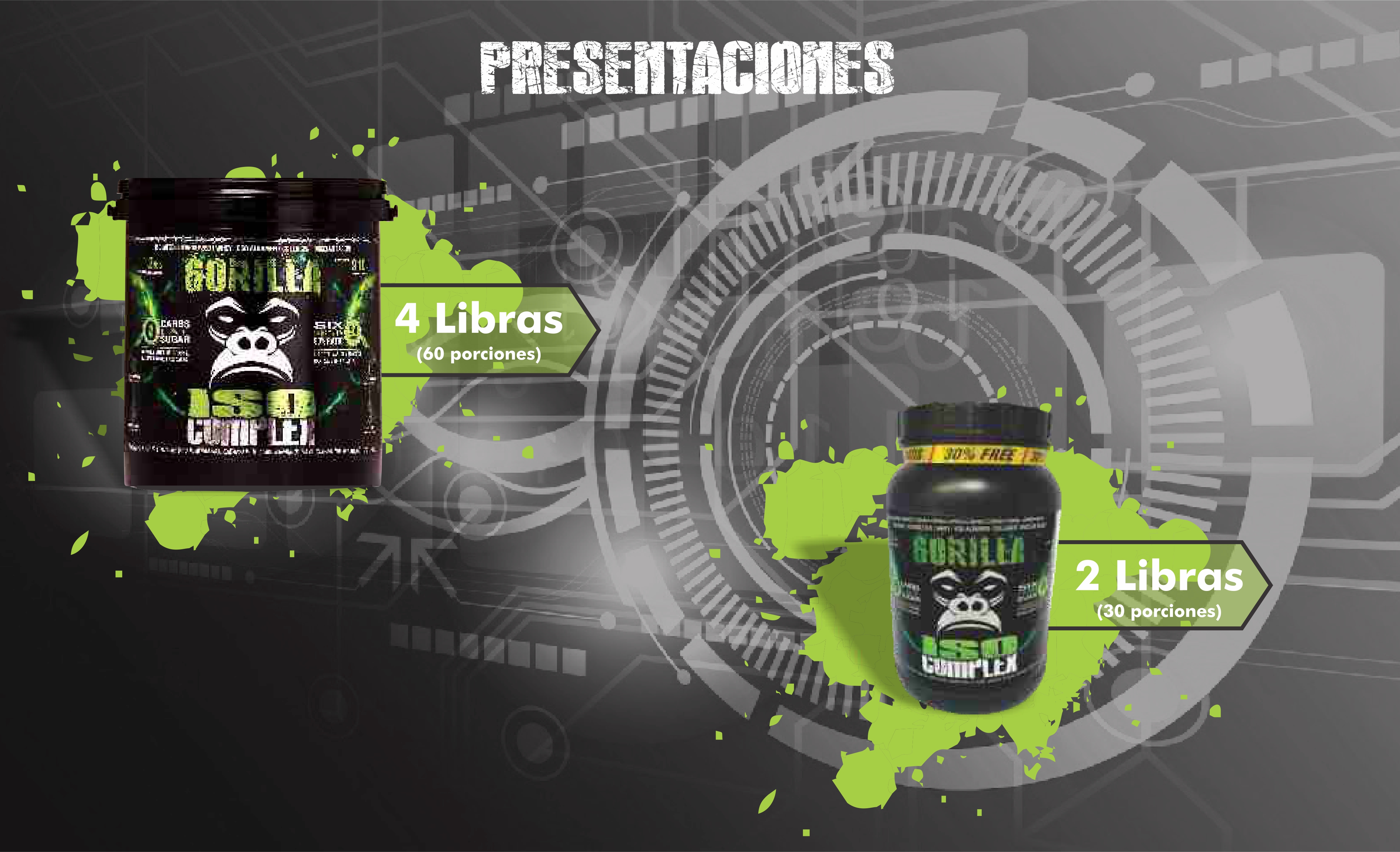 ISO COMPLEX GORILLA - Vista 2